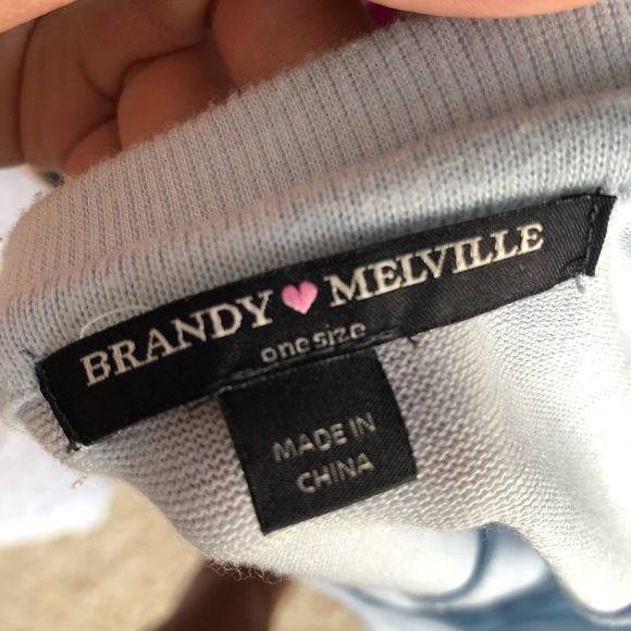 brandy melville blue top - Picture 3 of 3